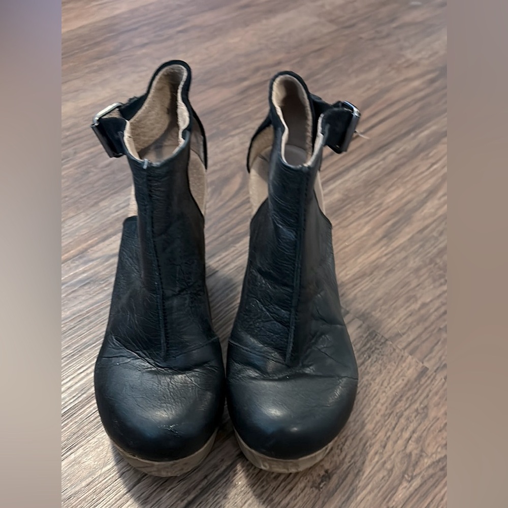 Free People high heeled clogs
